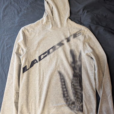 Felpa Lacoste Grigia Gr. S Loungwear