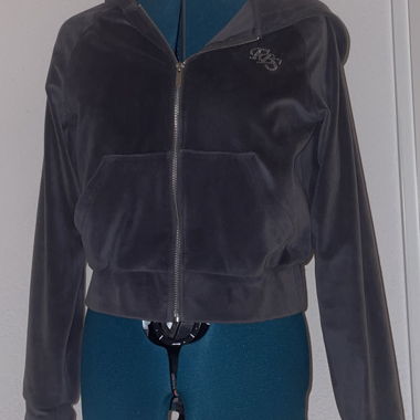 Dunkle Damen-Trainingsjacke