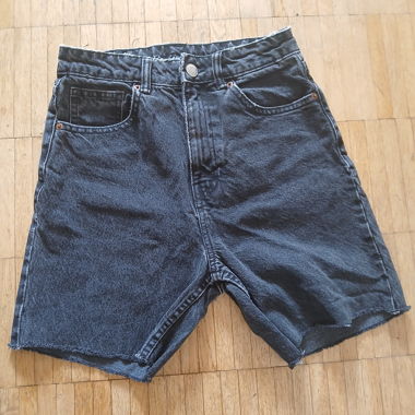 Shorts en jean ZaraDenim noir