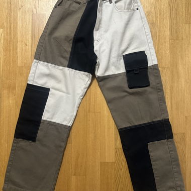 Patchwork-Hose von Bershka