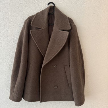 & Other Stories braune Wolljacke Gr. S