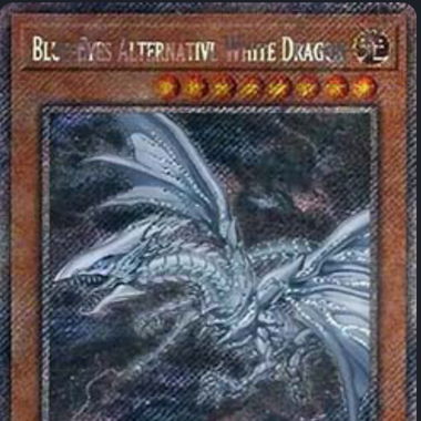 Yu-Gi-Oh   Dragon Blanc Alternatif aux Yeux Bleus 