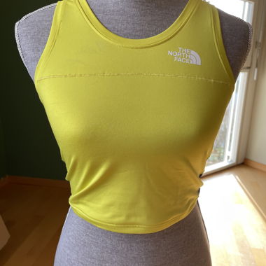 Neon yellow sports top