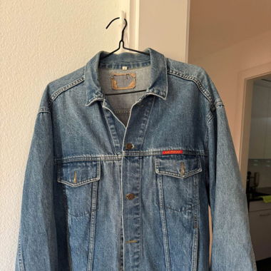 Jeansjacke Herrengrösse S, Oversized