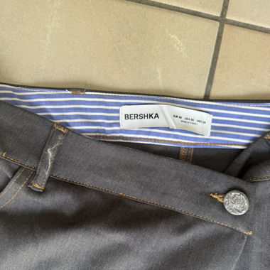 Pantalon large Bershka