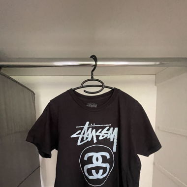 Stüssy schwarz Grösse M