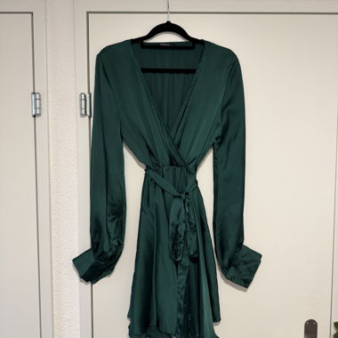 Green Wrap Dress