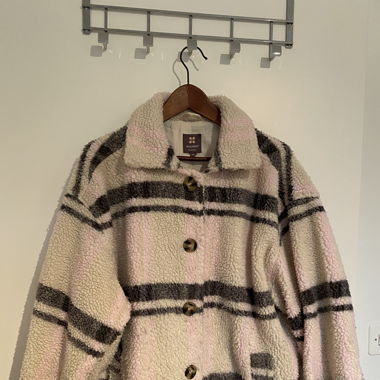 Winterjacke kariert 