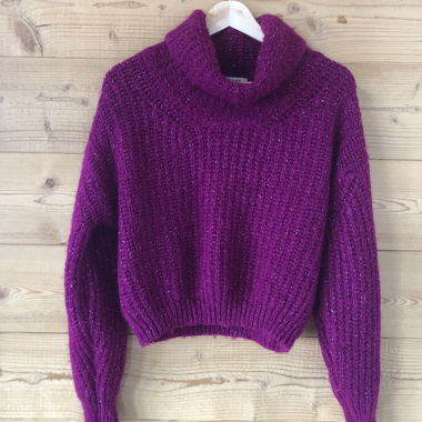 Morgan de toi - Maglione rosa e argento