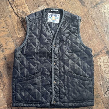 Gilet senza maniche trapuntato