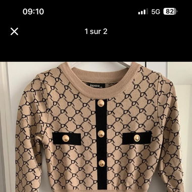 Robe beige S/M