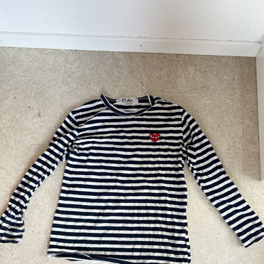 T-shirt à manches longues rayé