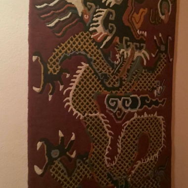 Tappeto Kelim Tibetano fatto a mano 