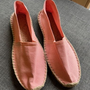Espadrilles roses