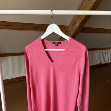Pink Jumper / Knit / Strickpulli 