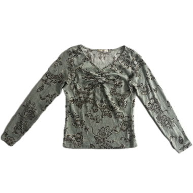 anna kreek, baby blue long sleeve