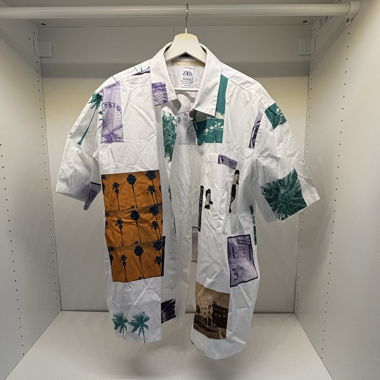 Chemise patchwork Zara