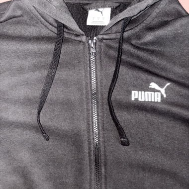 Sweat zippé à capuche Puma