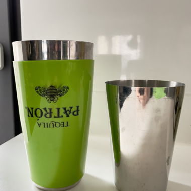 Patron Tequila Lime Green Cocktailshaker Set