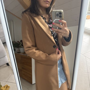 Manteau camel 