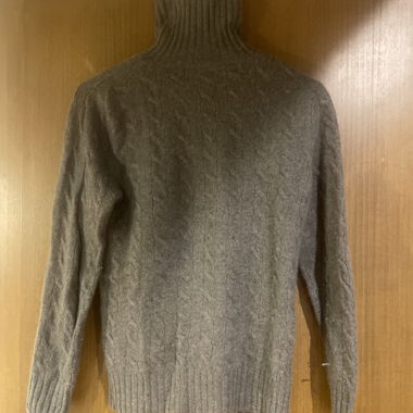 Pull à col roulé en maille