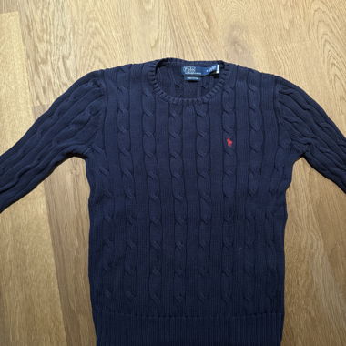 Polo Ralph Lauren Maglione lavorazione a trecce navy M