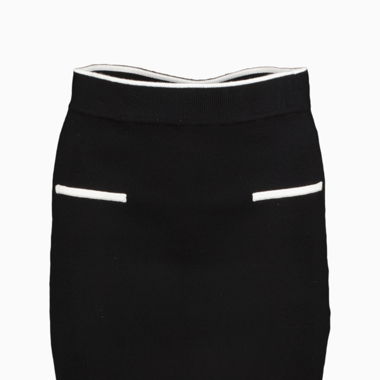 Black and white skirt