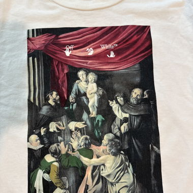 T-shirt Off-White Caravaggio