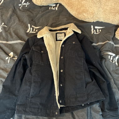 Pull&Bear Lined Denim Jacket