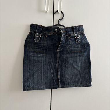 Jeans-Minirock