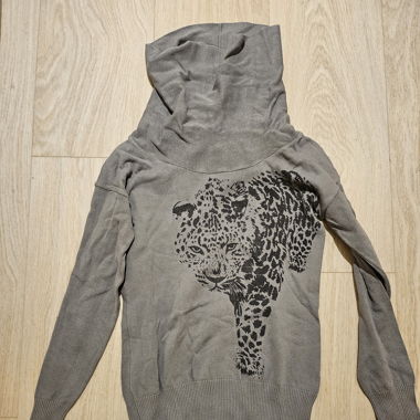 Pull col roulé