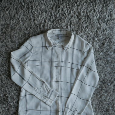Chemise à manches longues rayée H&M 