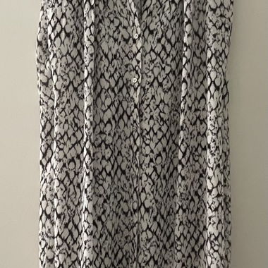 Blouse sans manches à motif