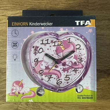 TFA Einhorn Kinderwecker