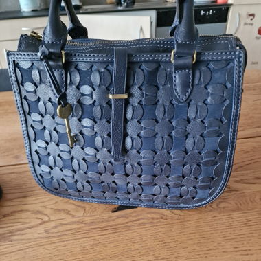 élégant sac fossil bandoulière détachable 