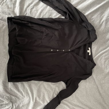 Esprit schwarze Bluse Grösse 36