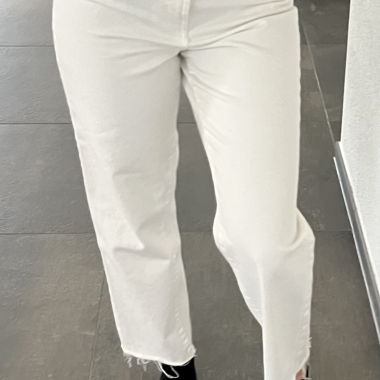 Baggy Jeans White