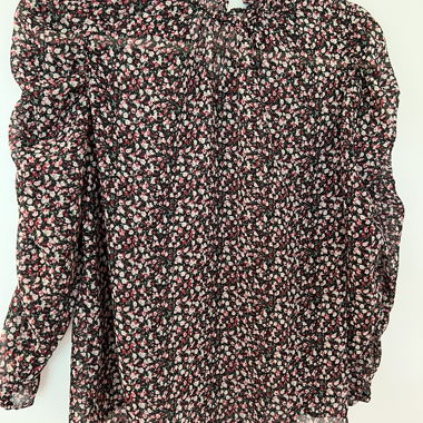 Camicia con motivo floreale