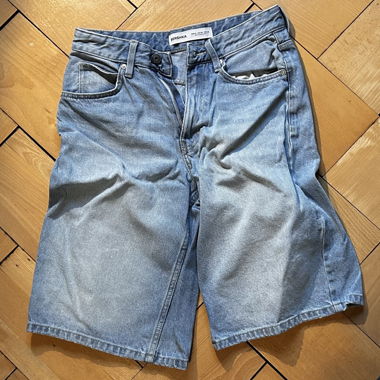 Shorts di jeans Bershka