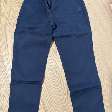 Pantalon chino bleu marine