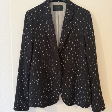IKKS WOMEN blazer black lightning pattern