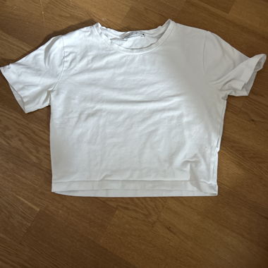 Weisses Top von Zara grösse S kaum verwendet 