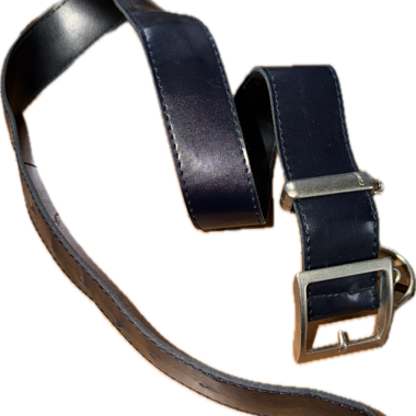 Ceinture en cuir noire