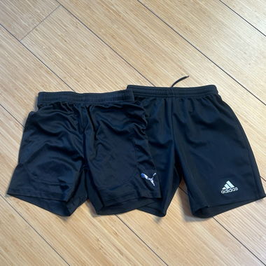 Lot de shorts Puma & Adidas – enfant taille 140
