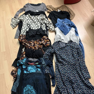 Large clothing package skirts