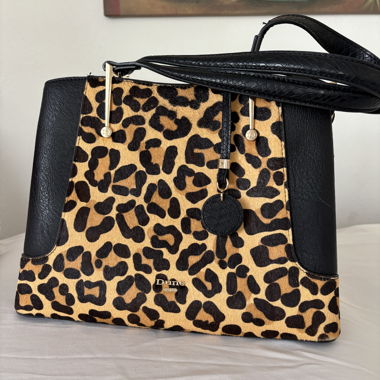 Dune Leopard Tote Bag