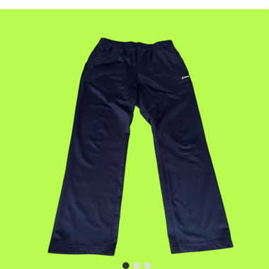 Vintage Asics Trackpants Blau Gr L