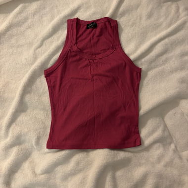 Pink Tank Top by White Fox