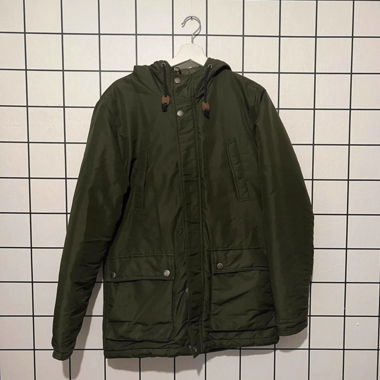 Jack & Jones Green/Olive Parka 