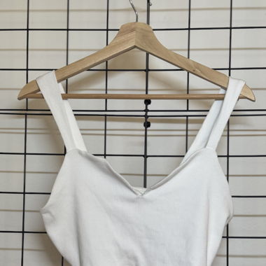 Crop-top Blanc - Zara taille L